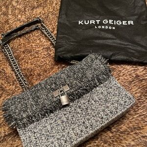 Kurt Geiger Tweed Shoulder Bag